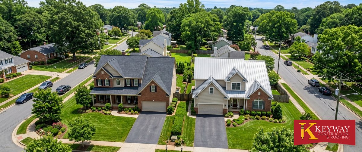 Roof replacement on larger custom homes in Waxhaw NC